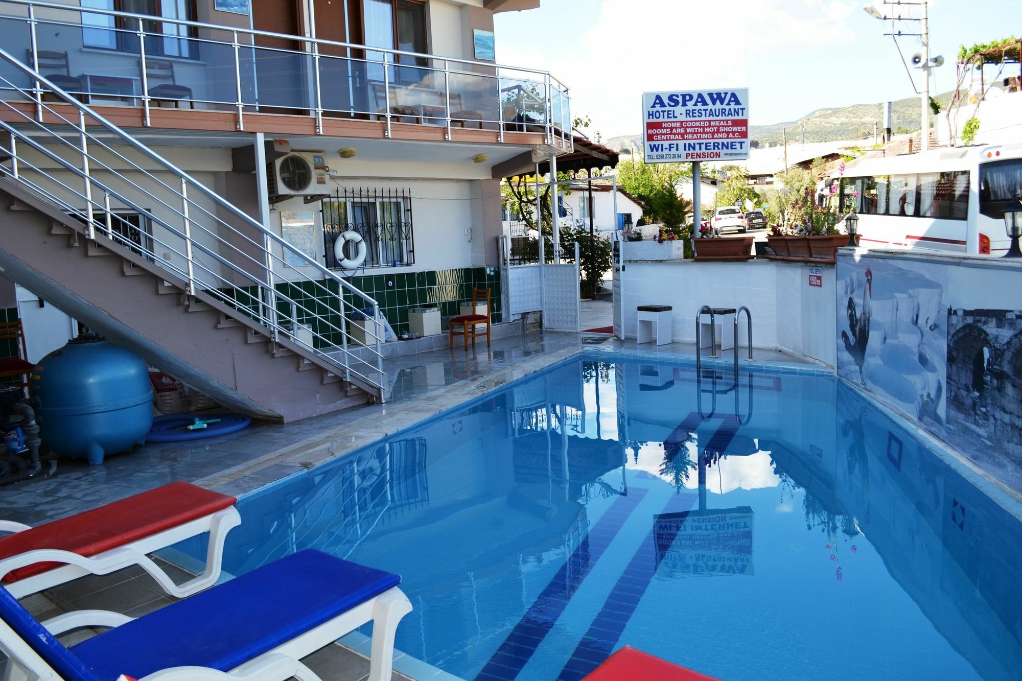 Aspawa Hotel Памуккале Экстерьер фото