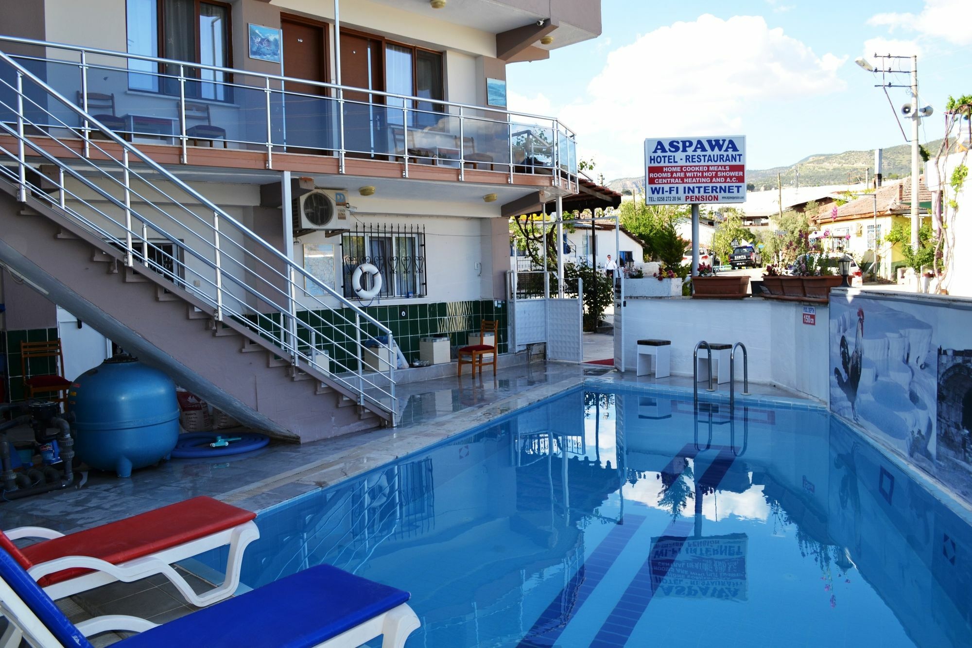 Aspawa Hotel Памуккале Экстерьер фото