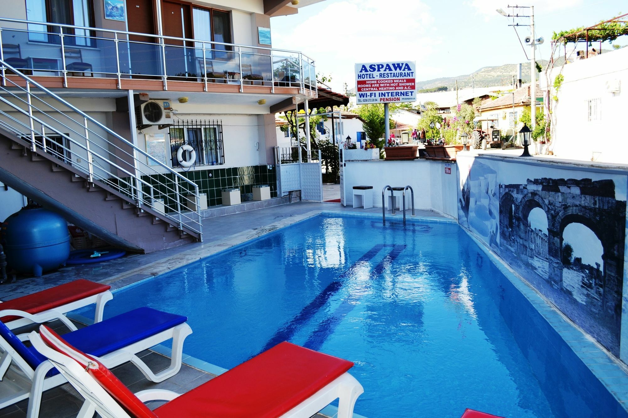 Aspawa Hotel Памуккале Экстерьер фото